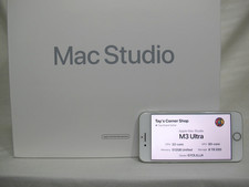 Apple Mac Studio M3 Ultra 32C/80C 512GB 8TB Apple Certified 1 Year Warranty