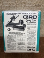 New Sealed Vintage CIRO Super 8mm Adhesive Tape Splicer Film Splicer