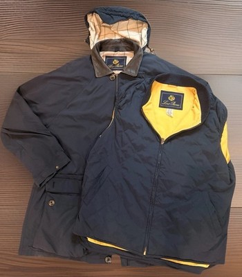Loro Piana Horsey - Storm System Jacket 56 Italy Vintage w/ Vest