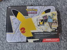 Pokemon 25th Anniversary Celebrations Collectors Chest Lunch Box (NEW & SEALED)