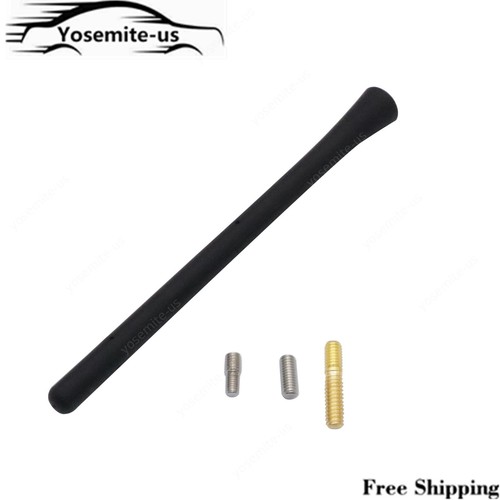 For Nissan Rogue Select 2014-15 Black 7" Short Antenna Mast Rod Radio AM/FM
