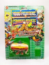 FIGURINA CARDATA MATTEL FOOD FIGHTERS 1988 - MEDIA WEENER - OTTIME CONDIZIONI