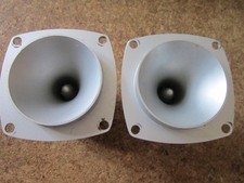 HITACHI H-54H Tweeter Unit Pair 8 8W Vintage Speaker used from japan