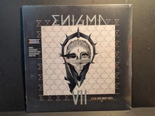 Enigma ‎Seven Lives Many Faces EU 12 Track LP Reissue 2021 Black Vinyl Monochrom