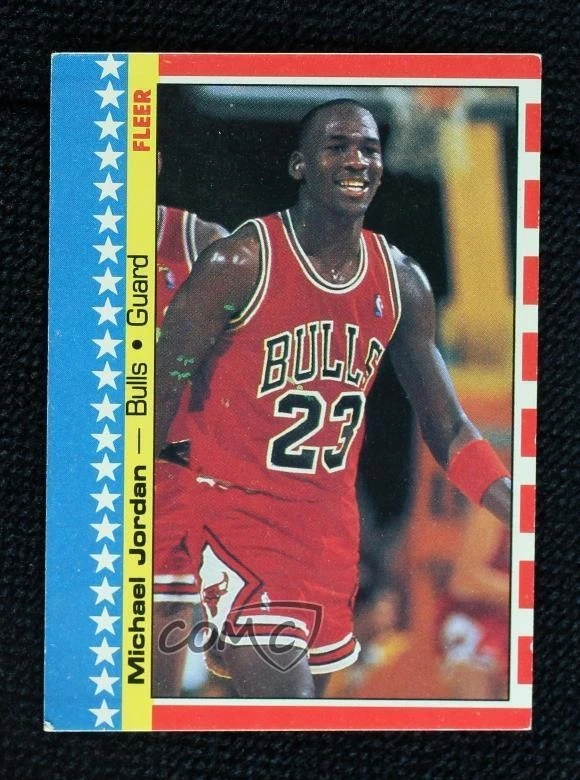 ジョーダンカード 1987年 Fleer 2年目 1987-88 Fleer - Michael Jordan #2 for sale | eBay