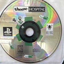Electronic Arts Theme Hospital PS1 NTSC-U/C E 1998 Simulation Disc Only