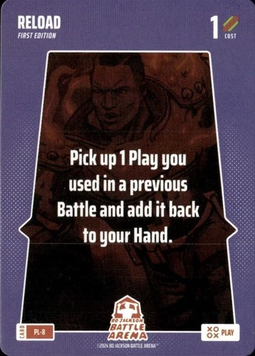 Bo Jackson Battle Arena Alpha #PL-8 Reload SSP Play