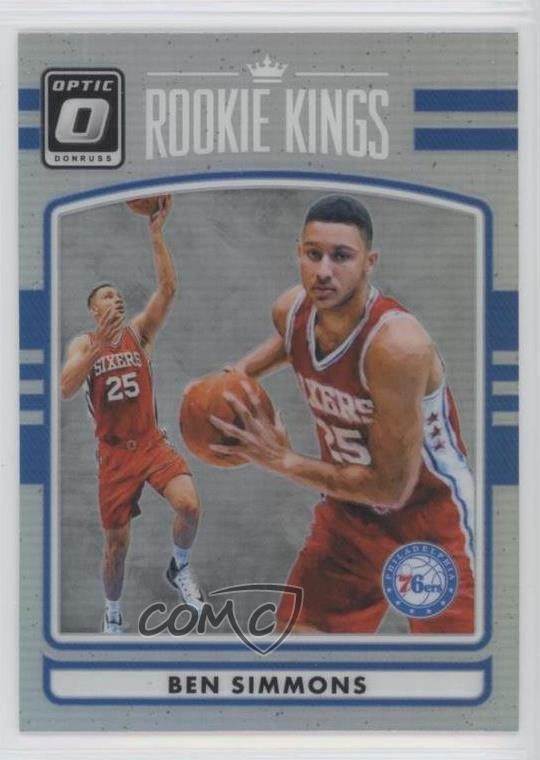 2016 Panini Donruss Optic Rookie Kings Holo Silver Prizm Ben Simmons #2 RC 2h4