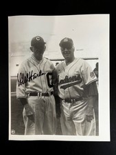 Mel Harder Signed 8x10 Photo Cleveland Indians Pitcher Autograph