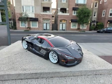 200mm 1/10 Custom Print Lamborghini Body Only - 4Tec-2 RDS DC10 YD2 MST FZ02