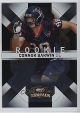 2009 Donruss Threads Rookie /999 Connor Barwin #123 0f7x