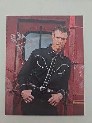 Randy Travis XXL FOTO 20x25cm Autograph Signed Autogramm Signiert 