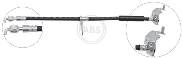 Bremsschlauch A.B.S. Sl 1709 FüR Ford Edge Ecoblue Awd Tdci Turbo-image