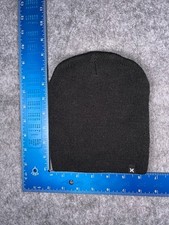 Hurley Beanie Toque Youth 3T Dark Gray Knit Logo 100 Acrylic Outdoors Ski