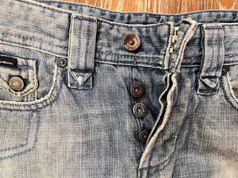 D&G New Vintage Low Raise Jeans, Sz 30/29, Very Good Cond. , For Men Or Unisex - Image 3 of 4