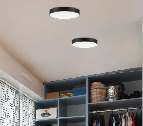 Maxim 57662WT Nickel 7"W Integrated Led Flush Mount Ceiling Fixture - Picture 2 of 2