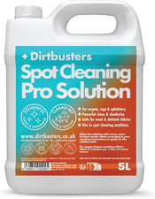 Dirtbusters Spot Cleaning Solution Carpet Cleaner Shampoo (5L) Deep Cleaning Tre 4.08 per litre