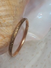 GOLD FILLED BRACELET BANGLE ANTIQUE JEWELRY