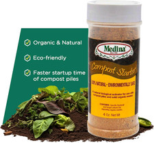 Compost Starter 4 Oz. Treat up to 1,000 Lbs of Compost