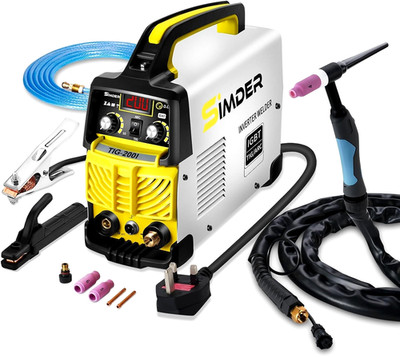 220V WIG-200 Inverter Schweißgerät 2-in-1 WIG MMA Stab Lichtbogen Schweißgerät DC IGBT
