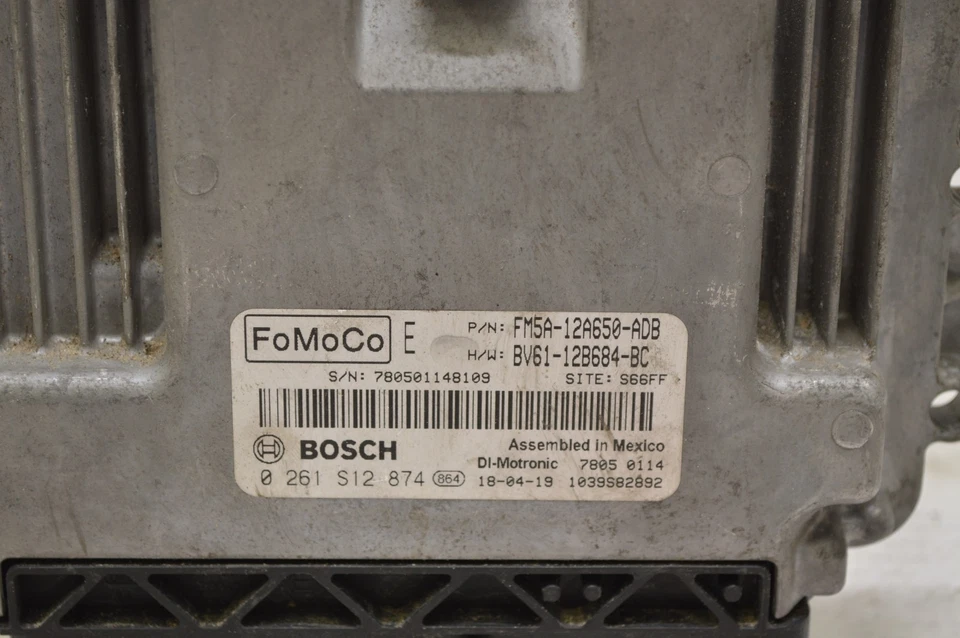 Блок управления двигателем 2013-2017 Ford Focus 2,0 л FM5A-12A650-ADB ECM G71 040 - Изображение 3 из 4