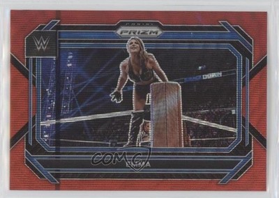 2023 Panini Prizm WWE Ruby Wave Prizm Emma #77 1ai1