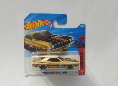 1970 Dodge Challenger  #70 Gold *** Hot Wheels Main Serie 1:64