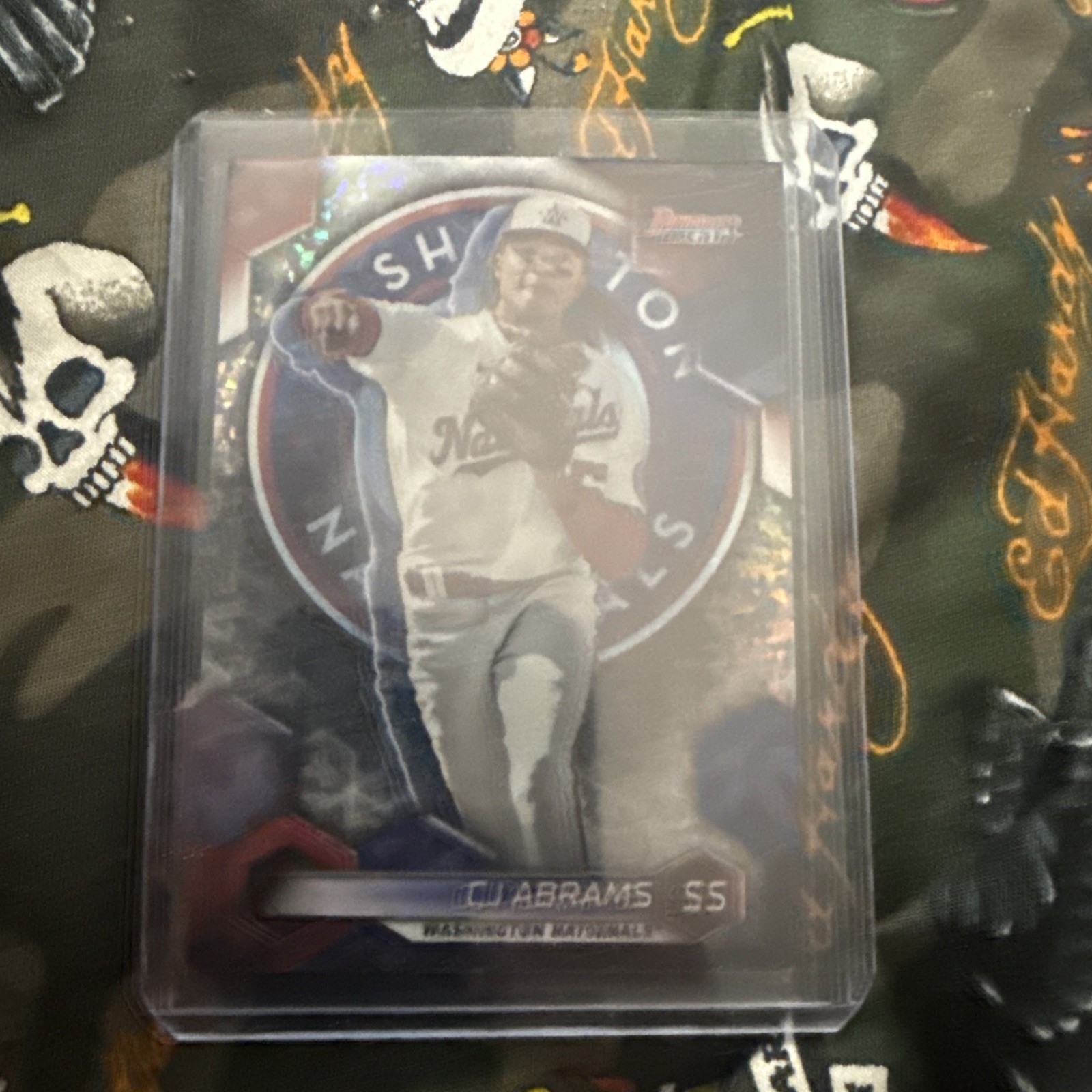 2022 Bowman's Best CJ Abrams Mini-Diamond Refractor 233/299 Rookie RC #41