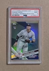 2017 Topps Opening Day Aaron Judge #147 Rainbow Blue Foil PSA 9