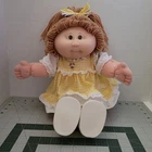 Vintage Cabbage Patch Kids Doll 15 Year Anniversary 1998 Dark Blonde Hair READ
