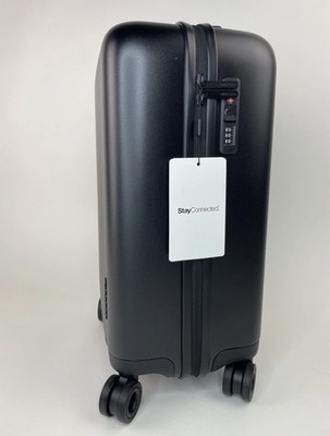 Incase Noviconnected 22 black hard-sided 41L carry-on smart suitcase w/ TSA lock