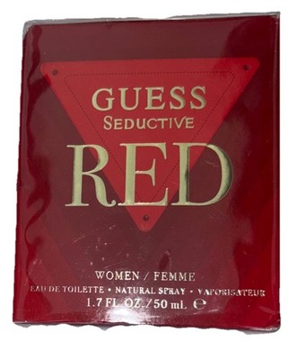 NEW Women's GUESS Seductive Red Perfume Eau De Toilette Spray  1.7 oz