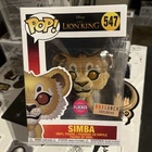 Funko Pop! Vinyl: Disney - Simba (Flocked) - Box Lunch (Exclusive) #547