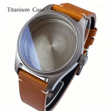 New 20ATM Titanium Diver Mens Watch Case Stra...