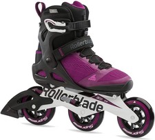 Rollerblade Macroblade 100 3WD Womens Fitness Violet/Black 7.5 -Open Box