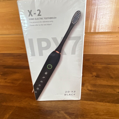 X-2 Sonic Electric Toothbrush IPX7 Waterproof Black Model ZD-X2 and Pink Model