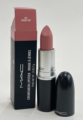 MAC Cremesheen Lipstick 203 Creme Cup oz g New In Box