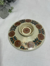 Vtg Norge Figgjo Flint Flameware  Astrid Replacement Lid  Mid-Century Vulcanus