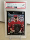 2022 Topps MLB R.O.Y Mike Trout SP 75th Anniversary #43 PSA 9 Rookie Of The Year