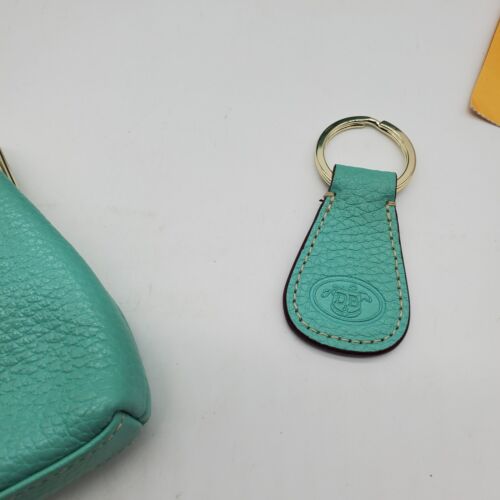 Dooney And Bourke Leather Hobo With Logo Lock And Accessories Coin "Mint" Green - Picture 8 of 11