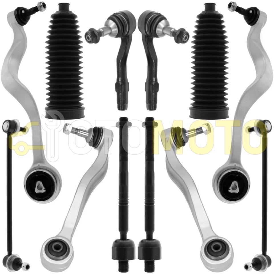 FRANCE AUTO PARTS BMW SERIE 5 E60 E61 520D 525D 530D 535D KIT TRIANGLE BRAS DE SUSPENSION AVANT AV