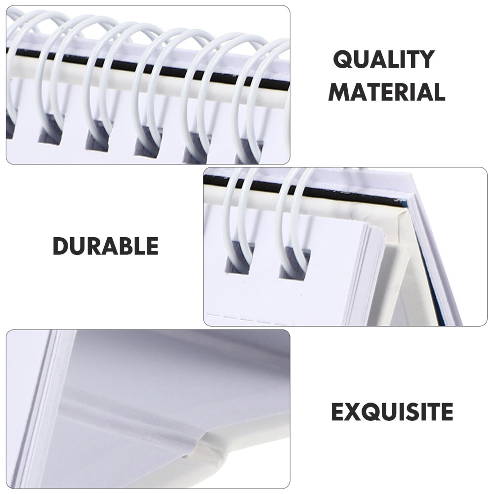 2 Pc 2022 Desk Calendar Small Easels Daily Monthly for