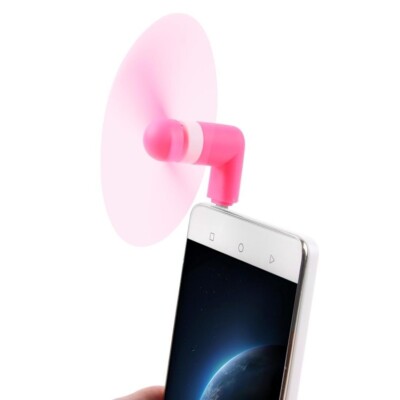 Handy Fan Ventilator USB- Type C Smartphone OTG für iPhone Samsung Xiaomi Huawei