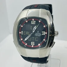 Festina Men's World Time Chronograph 10ATM 43mm Digital/Analog Watch 6721