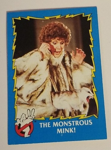 1989 Topps Ghostbusters II Movie Trading Card #65 The Monstrous Mink