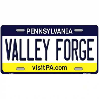 Valley Forge Pennsylvania Metal Sign