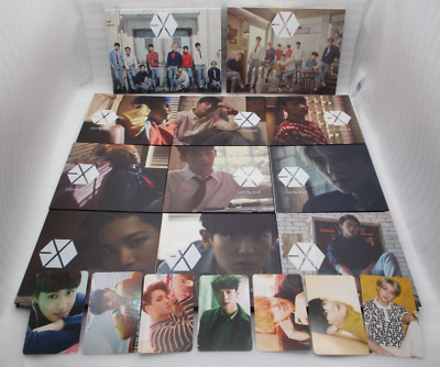 Exo CD Love Me Right Romantic Universe 11 Typ W / 7 Fotokarte Chen Baekhyun Suho