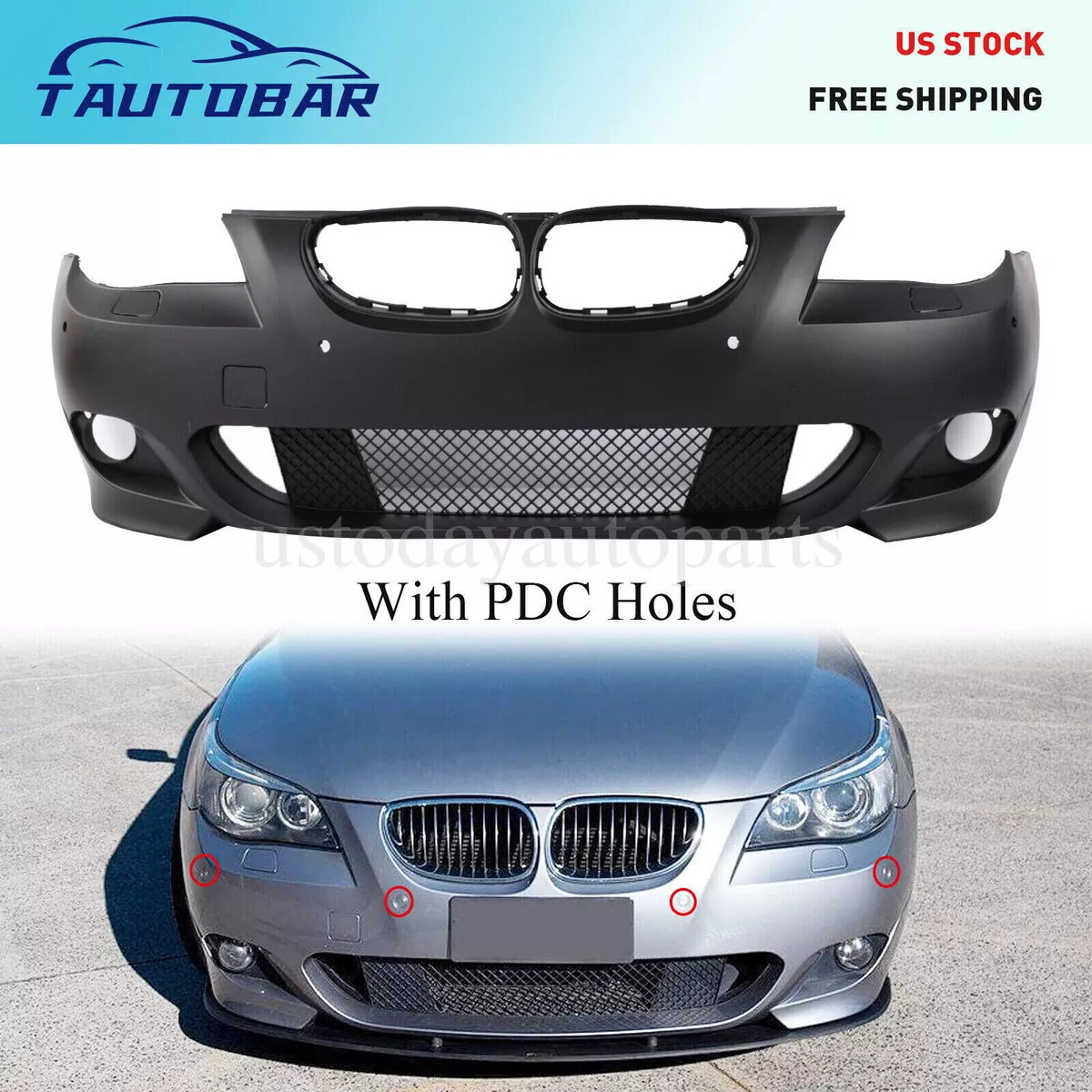 2008 bmw 550i m sport front bumper deals
