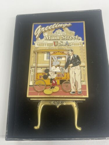 Disneyland 50th Anniversary Collection Greetings From Main Street USA Pin Jumbo - Picture 1 of 3