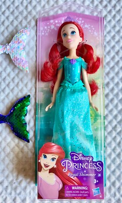 New Hasbro Disney Princess Little Mermaid Ariel Royal Shimmer Toy Doll - 11 